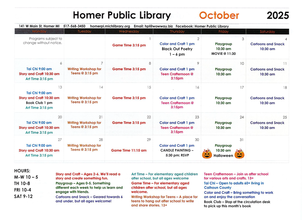 Calendar